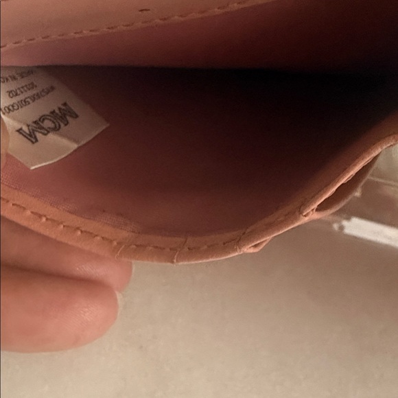 MCM Printed Compact Wallet with Rabbit Appliqué - Picture 9 of 9